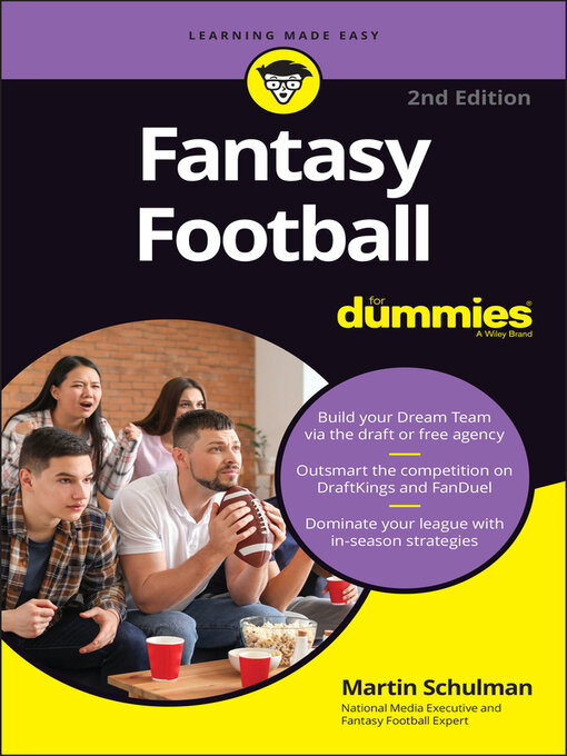 Title details for Fantasy Football For Dummies by Martin L. Schulman - Available